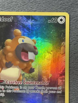 Bidoof GG29/GG70 Crown Zenith 2023 Rare Full Art Holo Pokemon Card NM+ - Image 5