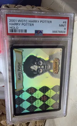 2001 Harry Potter Base #8 WOTC HOLO Portrait "Rookie" TCG Rare PSA 9. 1st Card🪙 - Image 2