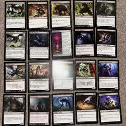 Magic the Gathering Bundle 120 Black Cards Mixed Rarity And Types - Image 3