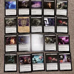 Magic the Gathering Bundle 120 Black Cards Mixed Rarity And Types - Image 4