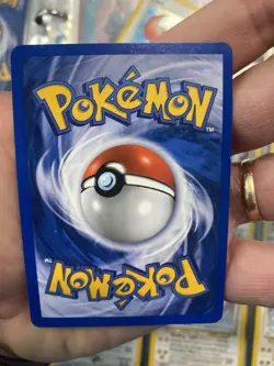 Pokemon TCG Eevee Holo WOTC Promo #11 Black Star Promo SWIRL LP Card - Image 3