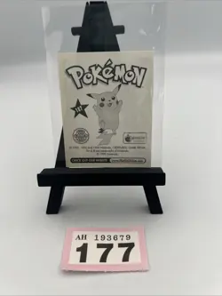 Gengar Pokemon Sticker / Card #187 Merlin Rare MINT Condition 1999. - Image 2