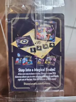 Disney Lorcana D23 Gold Member Exclusive Iago Out of Reach Promo Card Sealed - Image 2