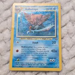 Pokemon TCG 2001 Kabutops Holo Card 6/75 Neo Discovery WOTC - Image 3