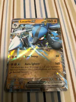 Lucario ex 017 Sv: Scarlet & Violet Promo Cards Holo - Image 1