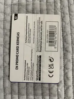 Xerneas 064/132 SEALED Pokemon Mega Evolution Stamped Promo Best Buy Holo Card - Image 2