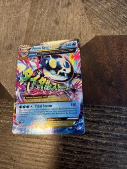 Primal Kyogre EX MEGA (55/160) - Primal Clash Holo Rare 2014 Pokemon Card - Image 1