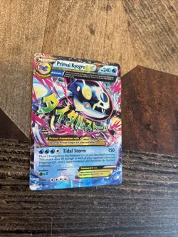 Primal Kyogre EX MEGA (55/160) - Primal Clash Holo Rare 2014 Pokemon Card - Image 3