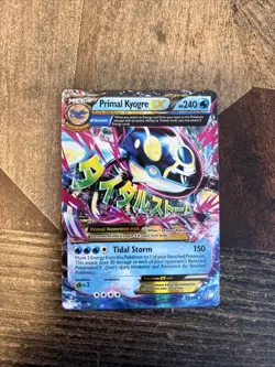 Primal Kyogre EX MEGA (55/160) - Primal Clash Holo Rare 2014 Pokemon Card - Image 5