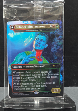 Marvel Legends Magic The Gathering Man-Wolf John Jameson Card Only - Image 1