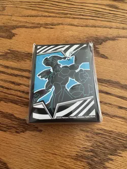 Pokemon TCG Black Bolt ETB Card Sleeves 65 Ct Factory Sealed - Image 1