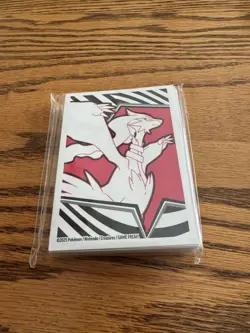Pokemon Tcg White Flare Card Sleeves From Etb X65 - Image 1