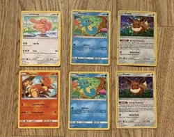 POKEMON Lot Of 6 Cards General Mills Cereal Box Prize 2019 - Rare - Image 1