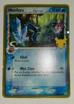 Mimikyu (Delta Species) SWSH136 Sword & Shield Promo Card NM see photos B - Image 4