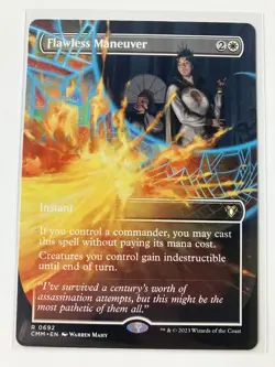 Flawless Maneuver (Borderless) Commander Masters Regular - Image 1