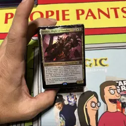 MTG Growing Threat Commander Deck MOM March of Machine Brimaz No Box See Pics - Image 1