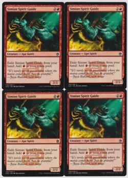 MTG 4X Simian Spirit Guide X4 Masters 25 Magic - NM - Image 1