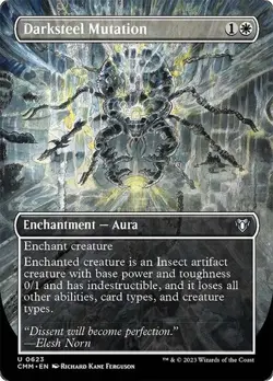 Darksteel Mutation Borderless Commander Masters NM MTG - Image 1