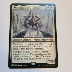 Magic the Gathering - Mondrak, Glory Dominus - Phyrexia: All Will Be One - NM - Image 1