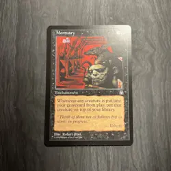Mortuary - Stronghold Regular MTG (Lightly Played) - Image 1
