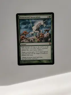 MtG Stonewood Invocation MP x1 Time Spiral - Image 1
