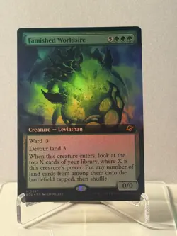 Famished Worldsire (Extended Art) Edge of Eternities Foil - Image 1