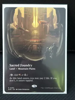 Sacred Foundry (Borderless) Edge of Eternities Regular - Image 1