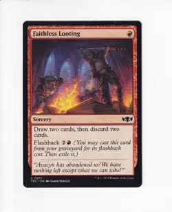 MAGIC THE GATHERING MTG COMMANDER: TARKIR: DRAGONSTORM FAITHLESS LOOTING - Image 1