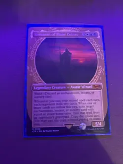 MTG Saruman of Many Colors SHOWCASE ART #328 LOTR Tales of Middle-earth NM/Mint - Image 1