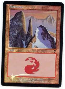 Magic: The Gathering - Mountain - 7th Edition Foil - 337 - English - Image 1