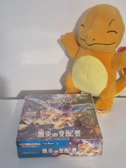 Pokemon Ruler of the Black Flame - SV3 Japanese Booster Box 30 Packs Brand New - Image 3