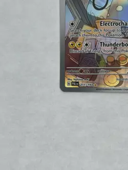 Pokemon TCG - Raichu - 211/193 Paldea Evolved - Illustration Rare Full Art Holo - Image 2