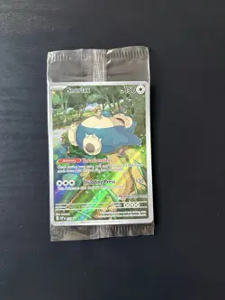 Scarlet and Violet 151 Snorlax Pokemon Center ETB Stamped Promo Sealed - Image 1