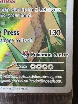 Scarlet and Violet 151 Snorlax Pokemon Center ETB Stamped Promo Sealed - Image 5
