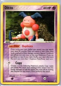 Pokemon TCG Ditto 38/113 Delta Species HP - Image 1