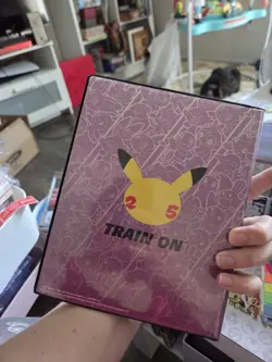 Pokemon TCG Dragapult Prime 4-pocket Binder - Celebrations 25th Anniversary Used - Image 2