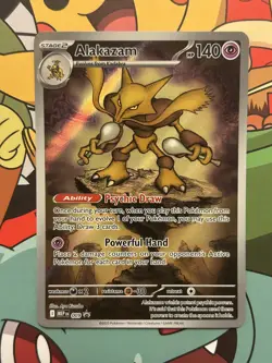 Alakazam 009 Promo Full Art Mega Symphonia Pokemon TCG - Image 1