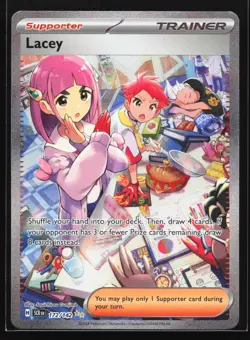Pokemon Lacey 172/142 Stellar Crown Special Illustration Rare Holo NM - Image 1