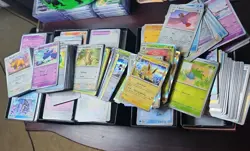 POKEMON BULK LOT 5000+ UNCOMMONS COMMONS RARES- REVERSE HOLOS, HOLOS, NON HOLOS - Image 1