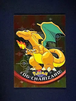 topps Pokemon TV Animation Edition Series 1 Foil #06 Charizard #6 - Image 1