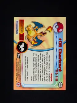 topps Pokemon TV Animation Edition Series 1 Foil #06 Charizard #6 - Image 2