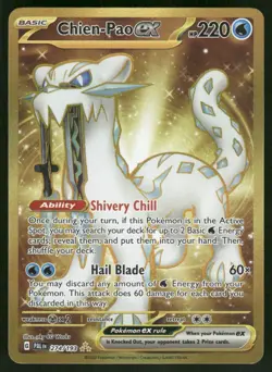 Chien-Pao ex - 274/193 Hyper Rare Holo NM Pokemon SV02: Paldea Evolved - Image 1