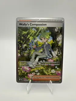 Wally’s Compassion 186/132 Special Illustration Rare Pokemon TCG Mega Evolution - Image 1