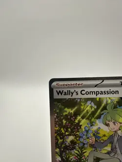 Wally’s Compassion 186/132 Special Illustration Rare Pokemon TCG Mega Evolution - Image 3