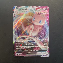 Pokemon TCG Mew VMAX Fusion Strike 114/264 Holo Ultra Rare - Image 1