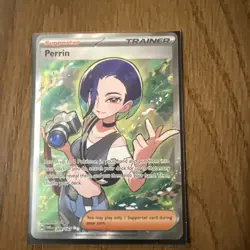 Perrin 209/167 Sv06: Twilight Masquerade Holo Full Art Pokemon TCG NM - Image 1