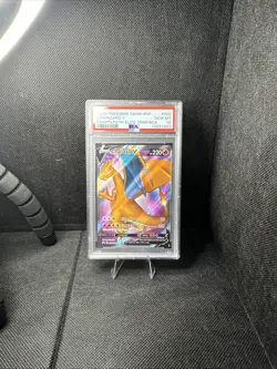 2020 Pokemon Champions Path ETB Promo Charizard V SWSH050 PSA Gem Mint 10 - Image 5