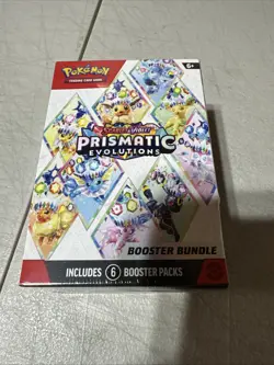 Pokemon TCG Scarlet & Violet Prismatic Evolutions Booster Bundle FACTORY SEALED - Image 1