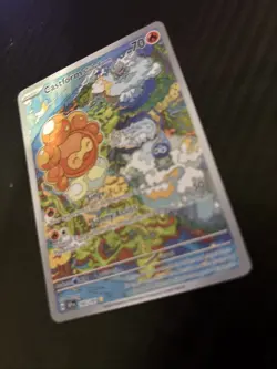 Castform Sunny Form 195/191SV08: Surging Sparks Holo Pokemon TCG - Image 4