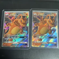 2019 Charizard GX SM211 Black Star Promo - Pokemon Hidden Fates Lot Of 2 - Image 1